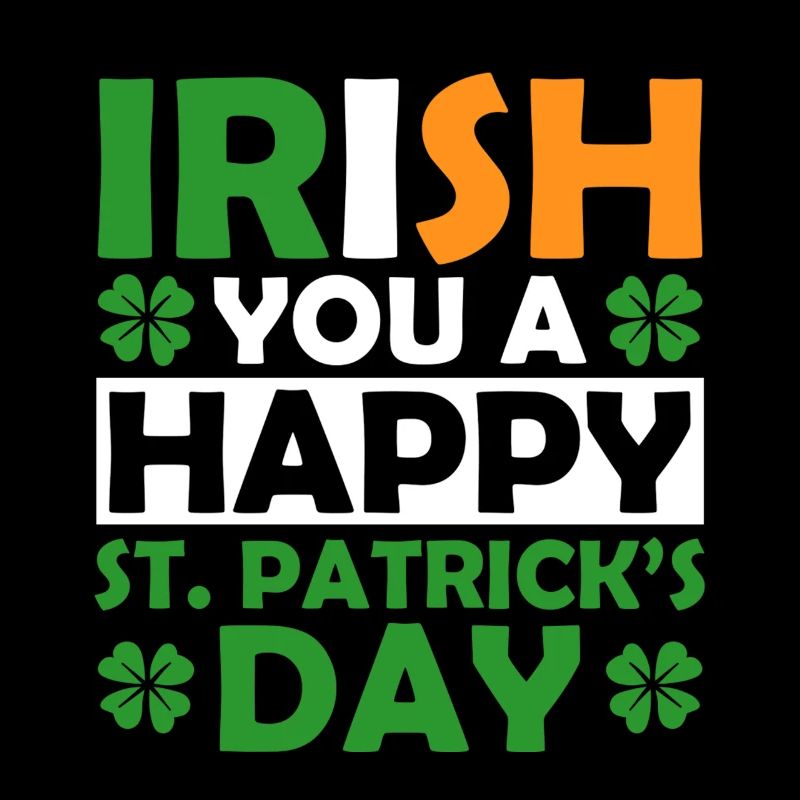 Irlandais Vous Joyeuses vacances de la Saint-Patrick