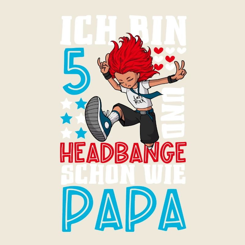 Ich bin 5 - Mädchen Rocker