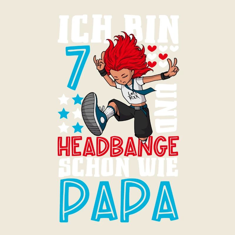 Ich bin 7 - Mädchen Rocker