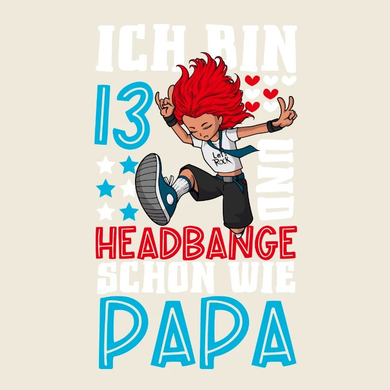 Ich bin 13 - Mädchen Rocker