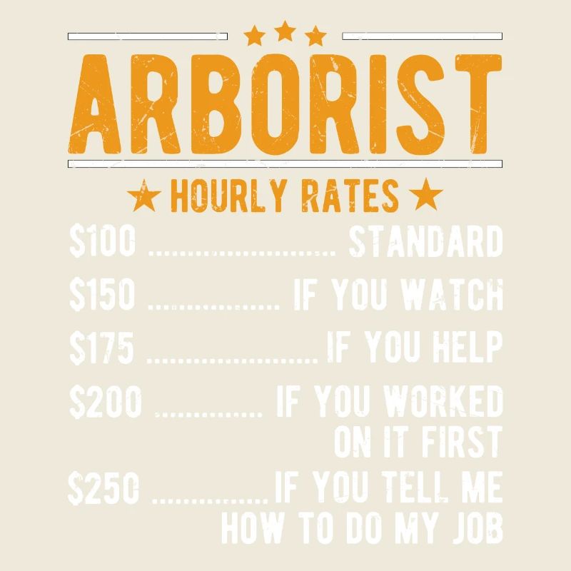 Arborist hourly wage