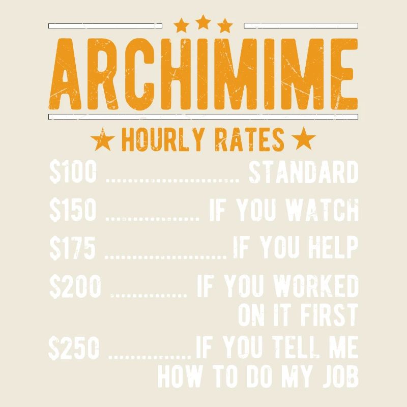 Archimime salaire horaire