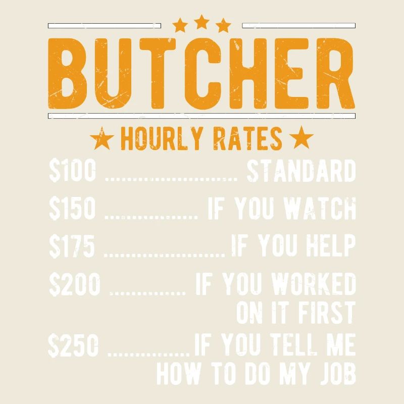 Butcher hourly wage