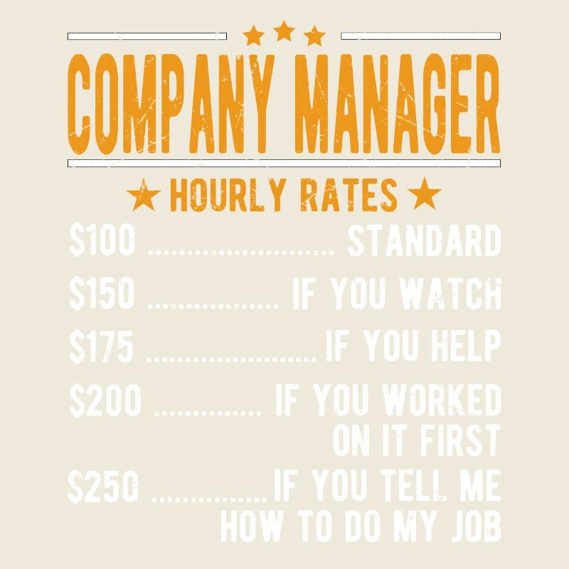 Salaire horaire du gestionnaire
