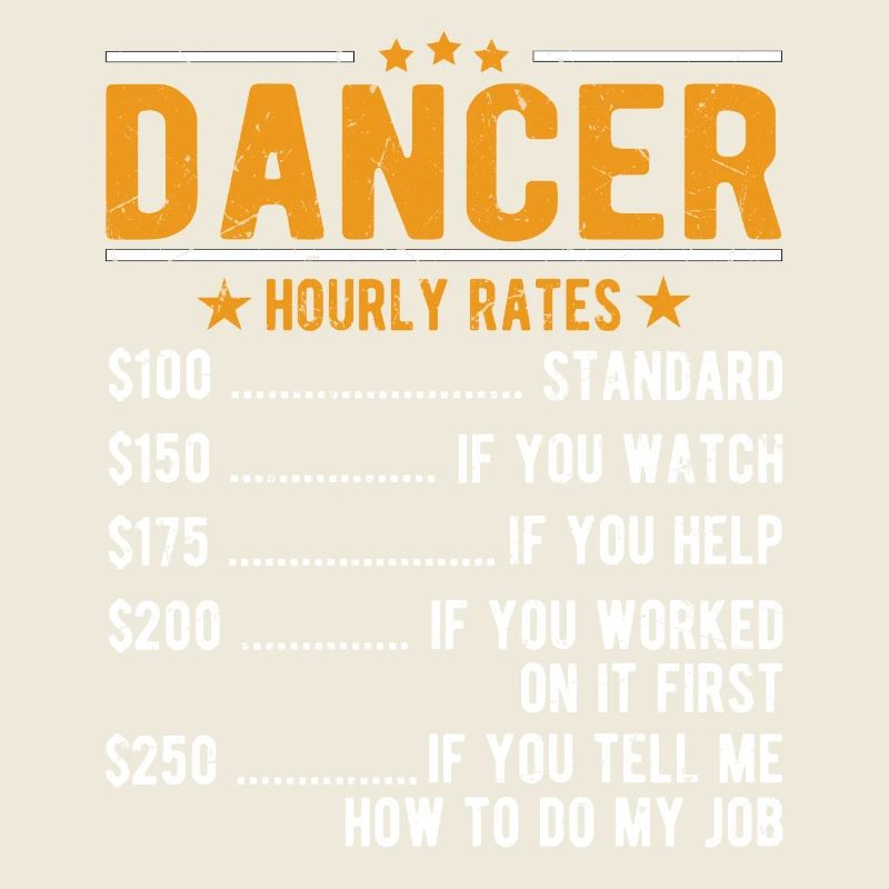 Salaire horaire des danseurs