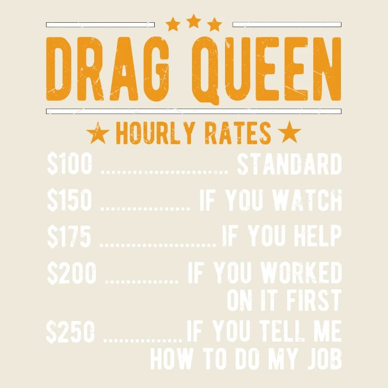 Drag Queen Salaire horaire