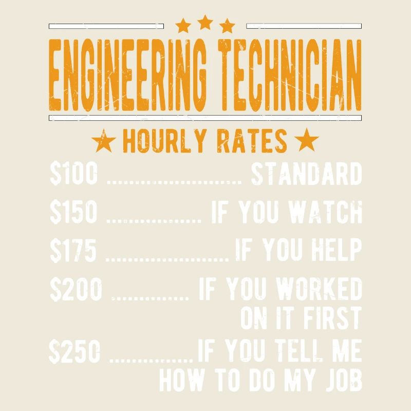 Engineering technician hourly wage