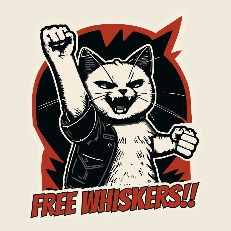 Kitty 's rage of a cat and the machine