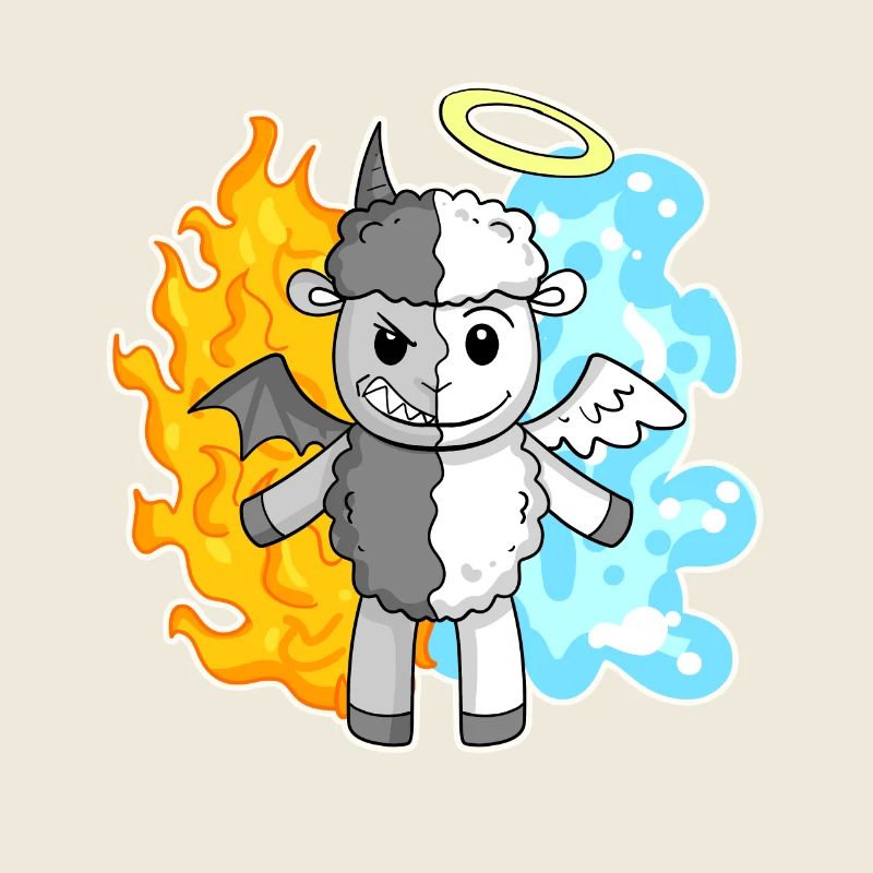 Moutons - Anges et Diables
