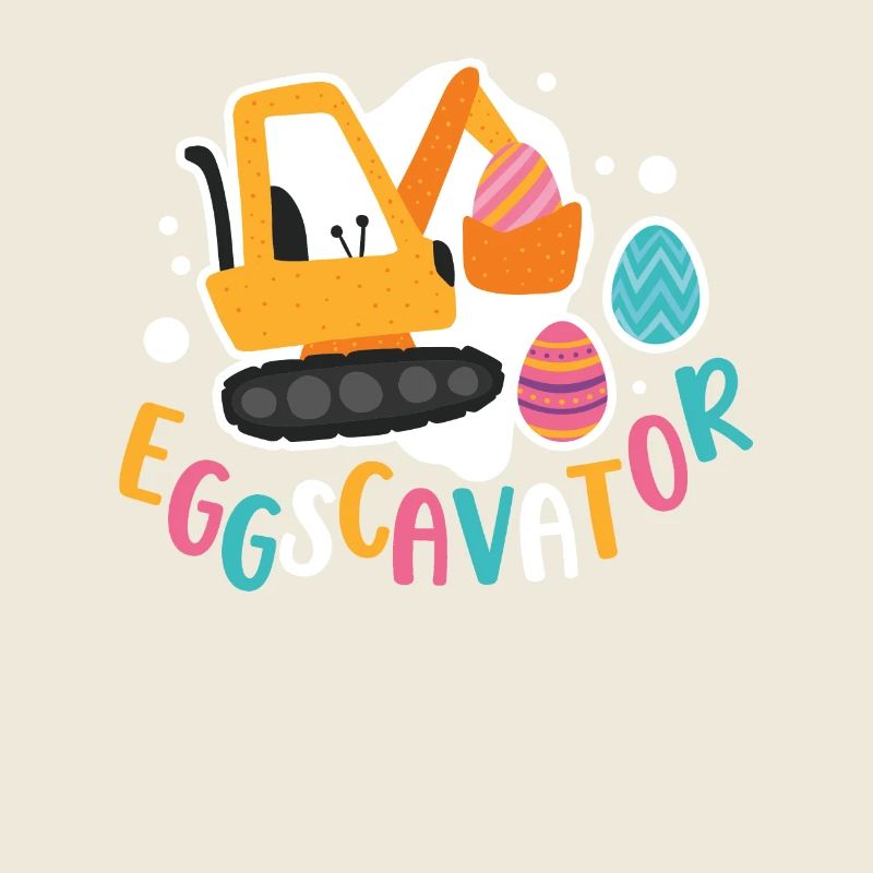 Eggscavator Konstruktionsbagger Ostereierjäger