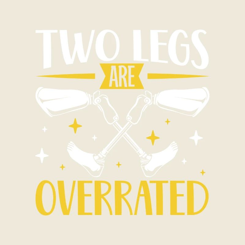 Who needs two legs - leg prosthesis