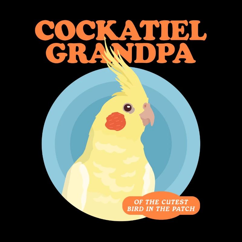 Nymphensittich Opa Vogel Besitzer Geschenk