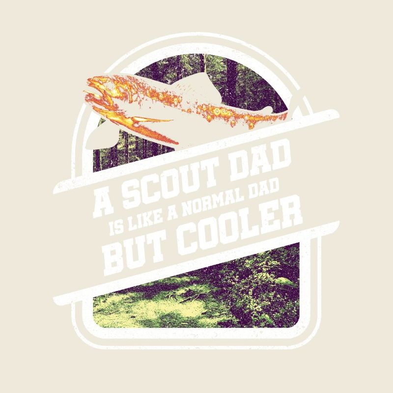 A Boy Scout dad is like a normal dad: