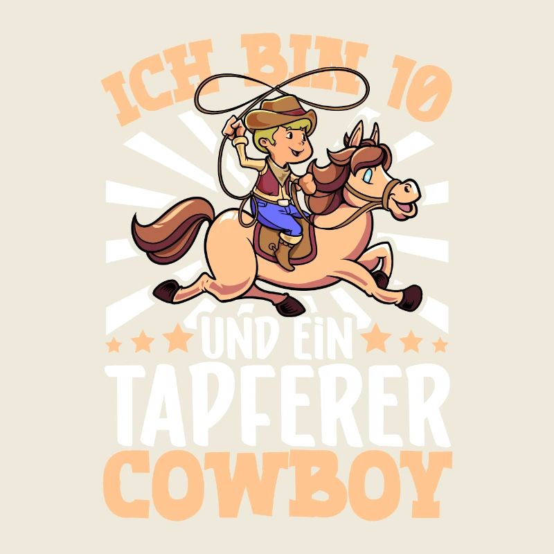 Ich bin 10 - Jungen Cowboy
