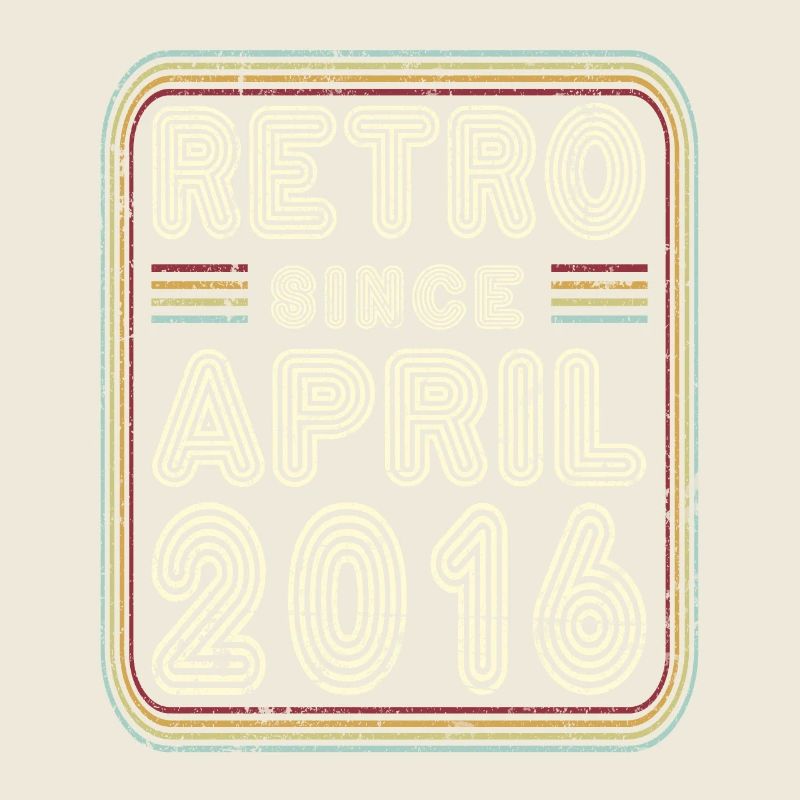 Birthday April 2016 Retro Gift