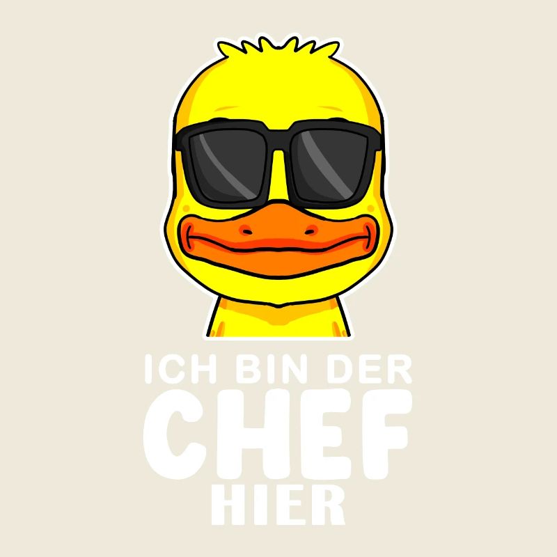 coole Ente Chef Spruch