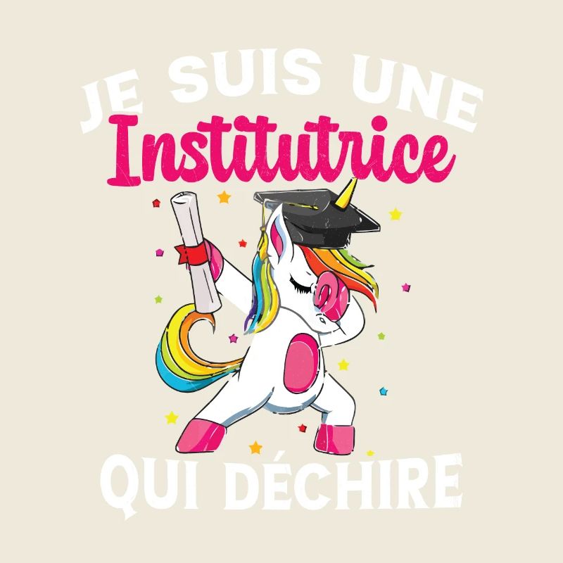 Femme Institutrice Qui Déchire Idée Enseignant