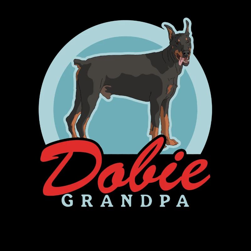 Dobermann Dobie Grandpa | Hundebesitzer Geschenk