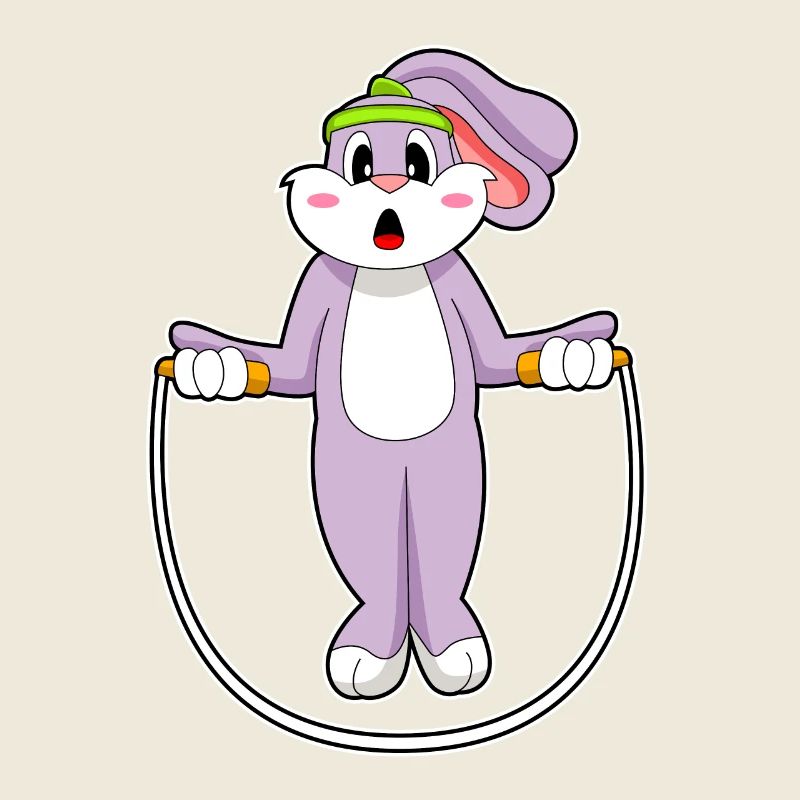 Bunny Gymnastics Rope