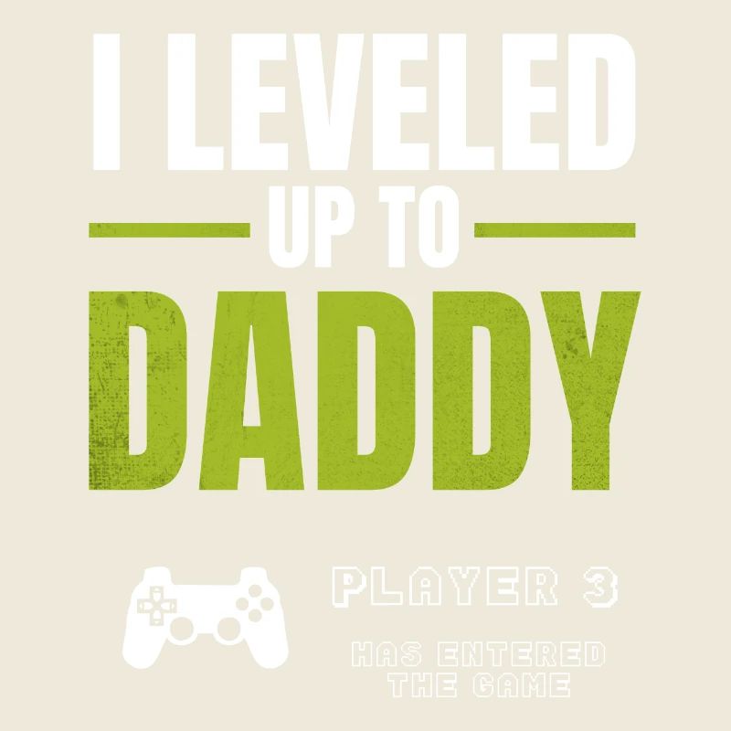 Level Up Daddy – Gamer Väter Design