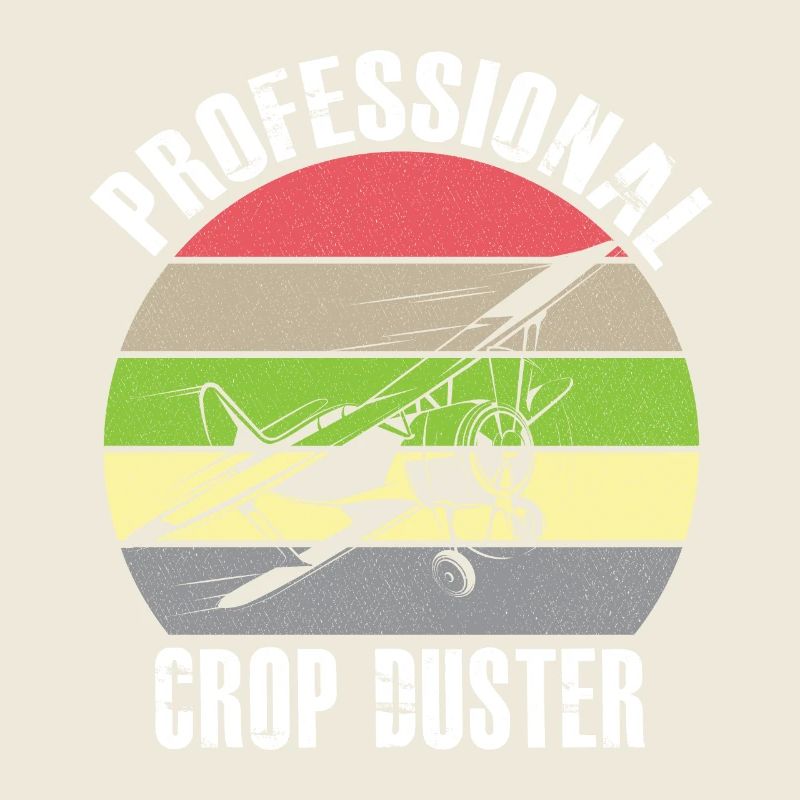 Crop Dusting in Progress Crop Dusting Duster Plane