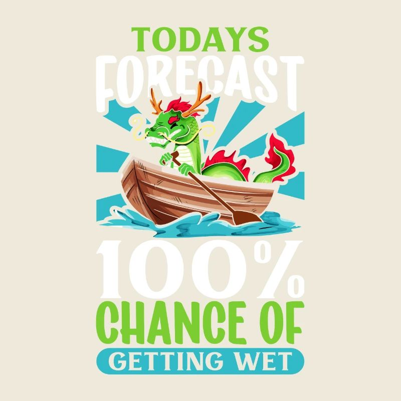 Heute wird es nass - Drachenboot