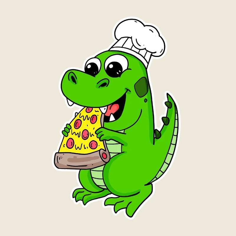 Gourmet Dino Pizza