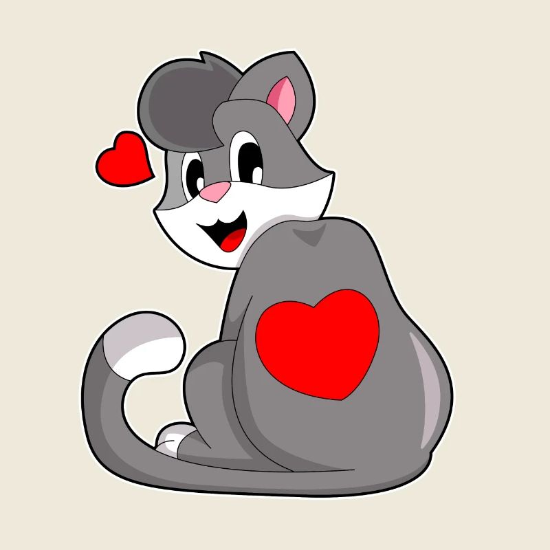 Cœur de chat
