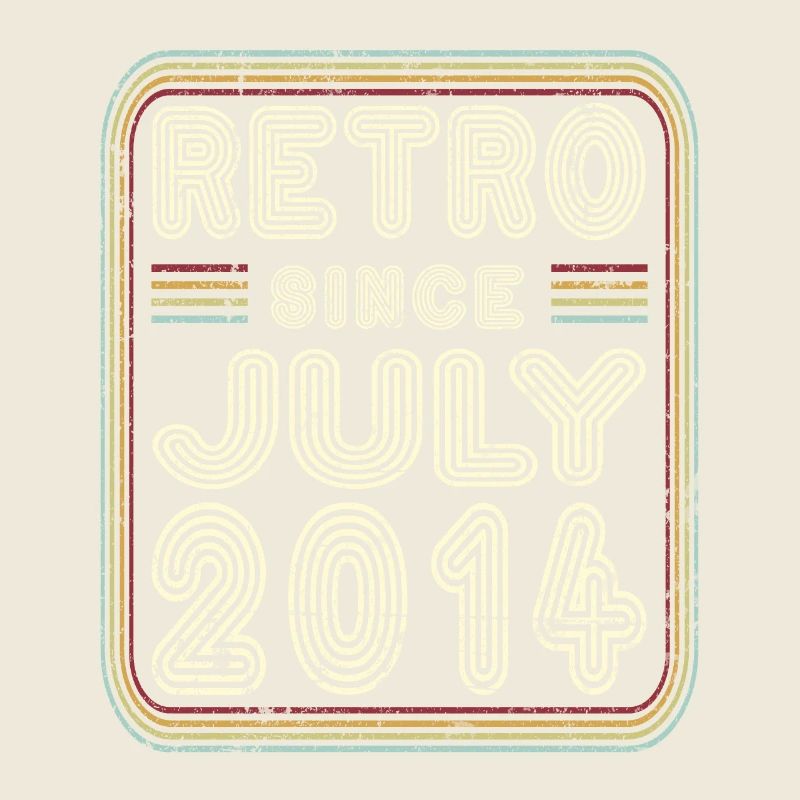 Birthday July 2014 Retro Gift