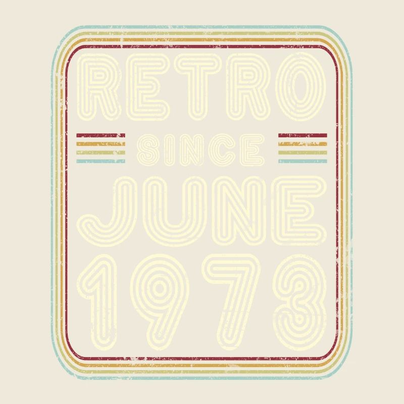 Geburtstag Juni 1973 Retro Geschenk