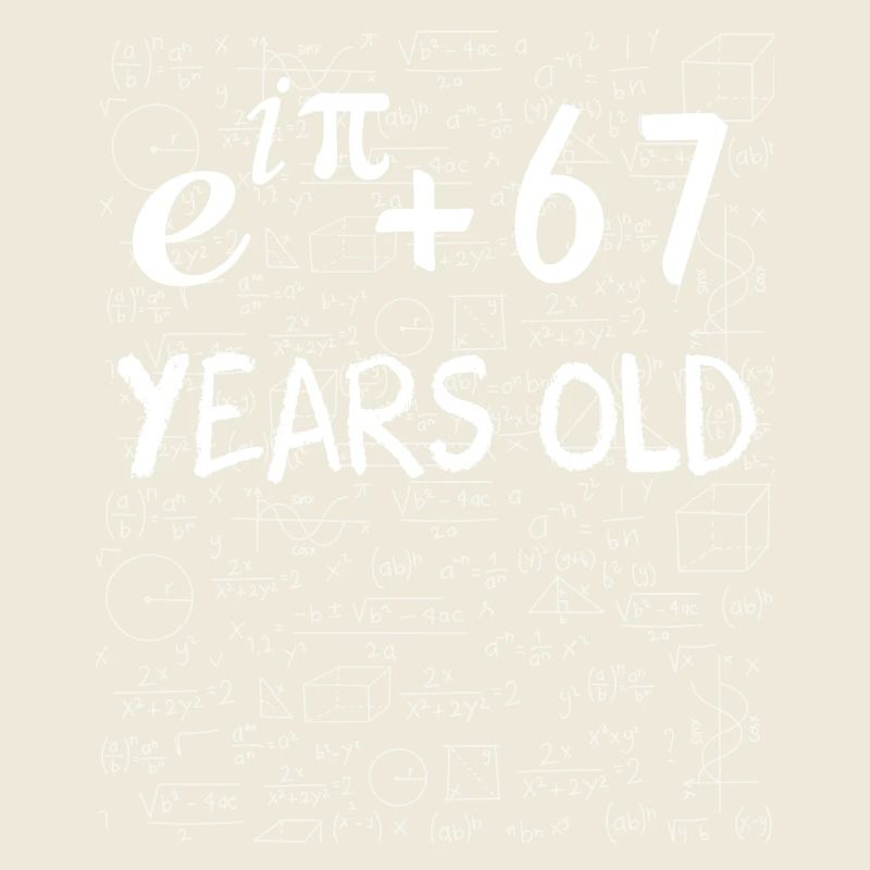 66th Birthday 66 Years Euler Identity Math Gift