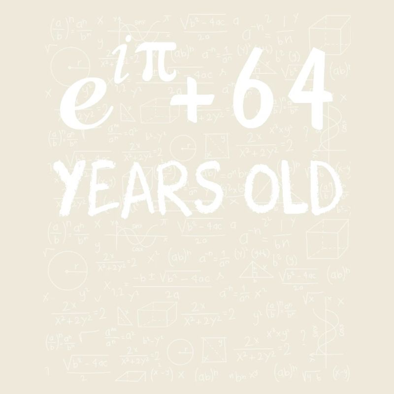 63rd Birthday 63 Years Euler Identity Math Gift