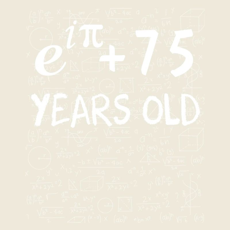 74th Birthday 74 Years Euler Identity Math Gift