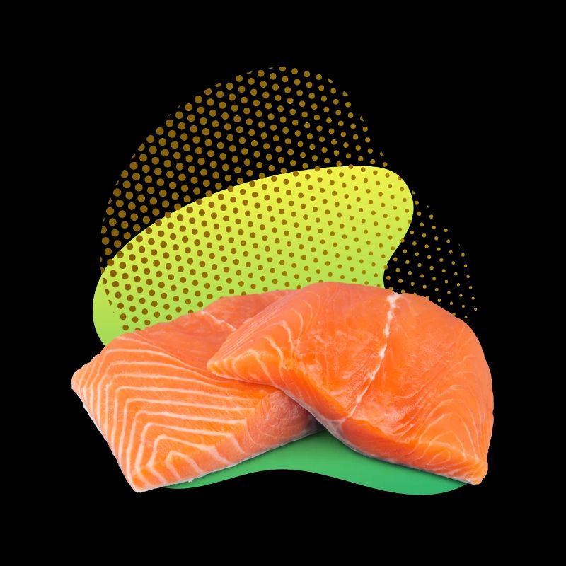 Lachs, Salmon, Lachs-Steak, Räucherlachs