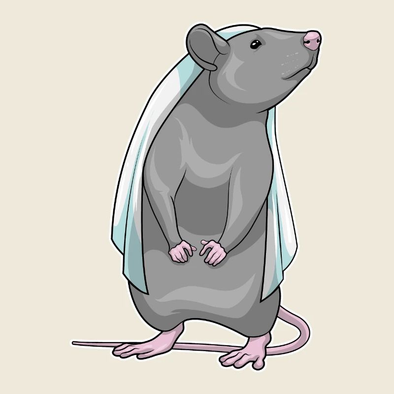 Rat Bride Wedding