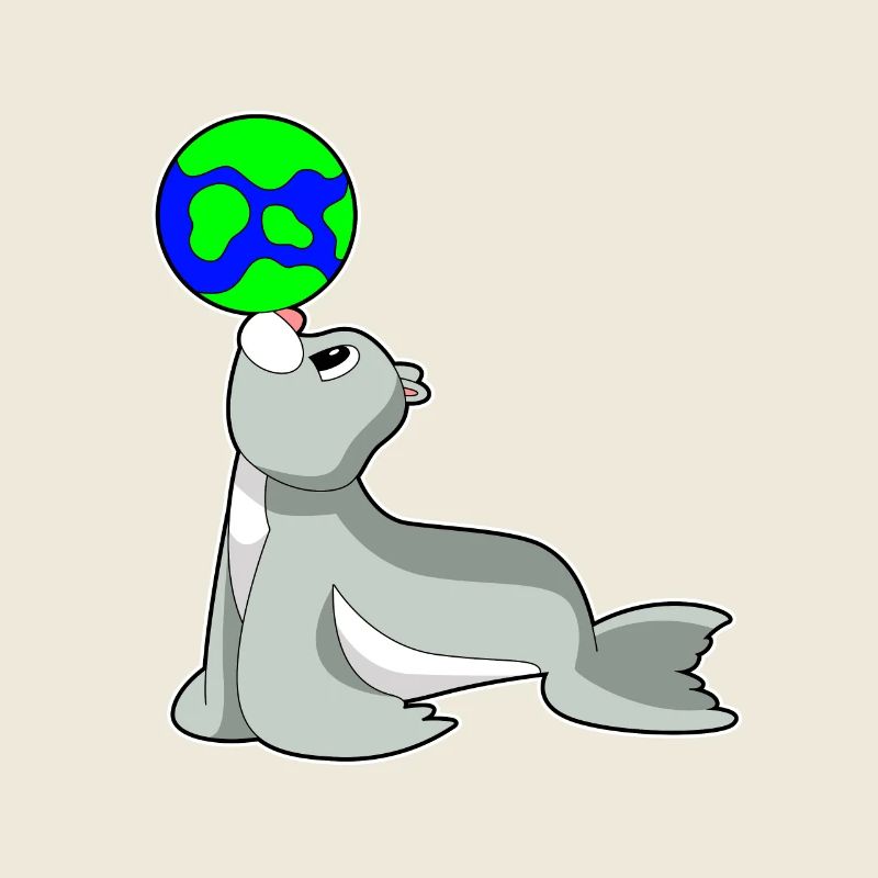 Seehund Erde