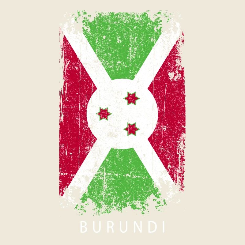 Souvenir avec le drapeau du Burundi