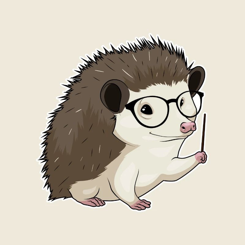 Hedgehog Teacher Pointer
