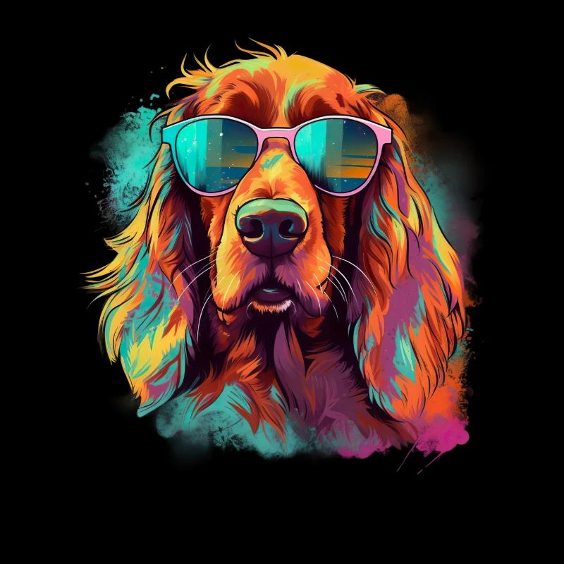 Irish Red Setter Hund Hunderasse
