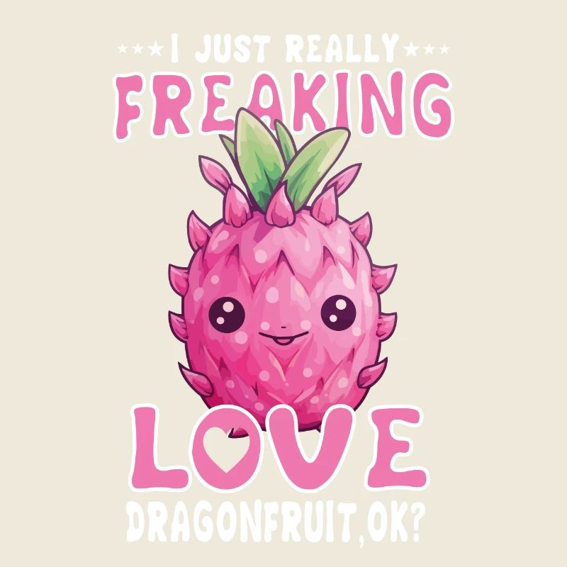 Fruit du dragon Kawaii