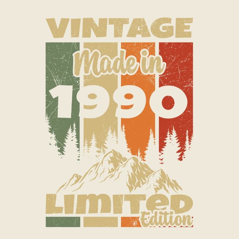 1990 Vintage Original 1990 Geburtstagsgeschenk