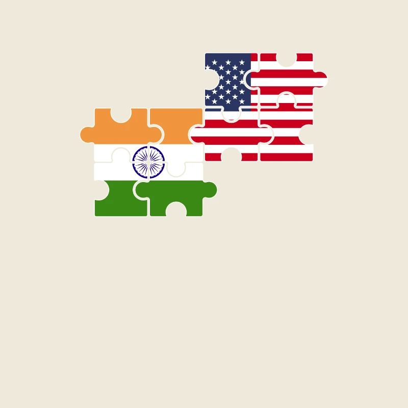 Inde États-Unis Drapeau Indien d’Amérique