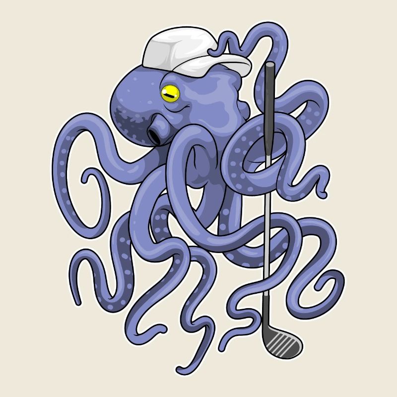 Krake Golf Golfschläger