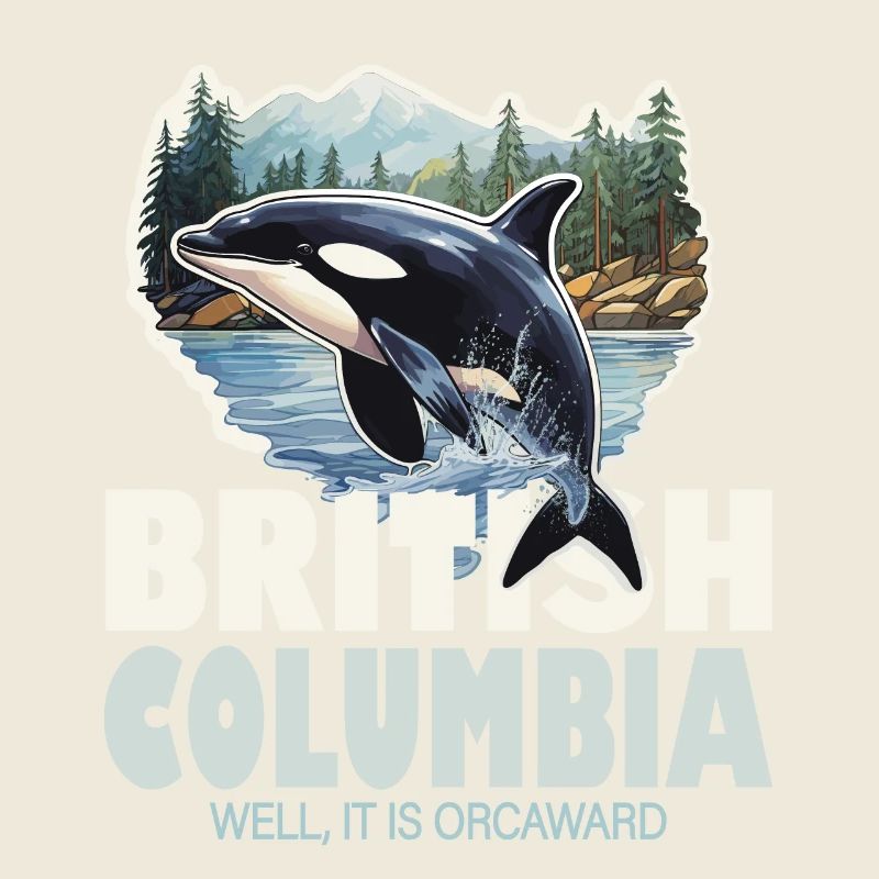 British Columbia Souvenir Orca