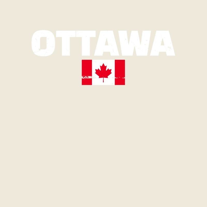 Ottawa Vintage Canada Drapeau canadien