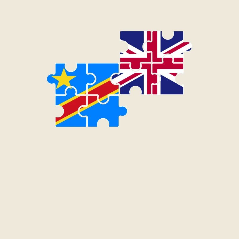 DR Congo UK Flag British Congolese