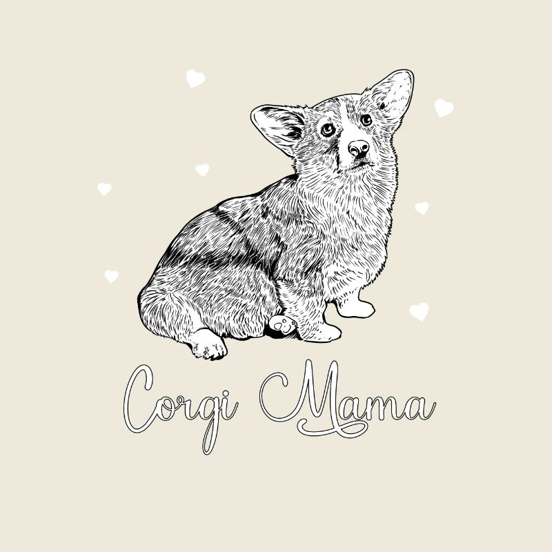 Amoureux de Corgi - Corgi Mama