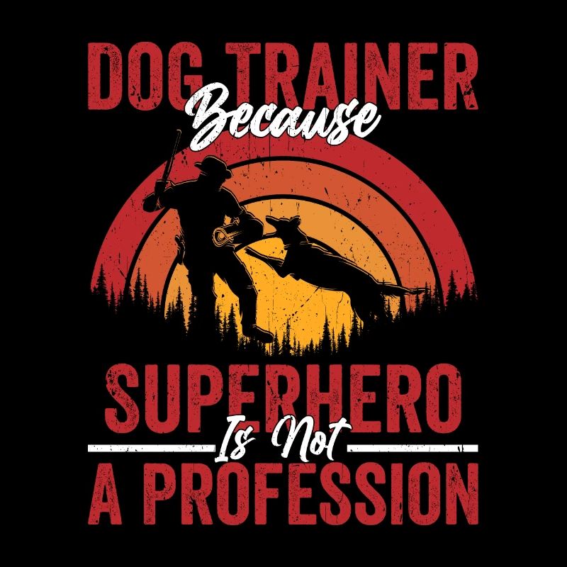 Dresseur de chiens parce que le super-héros n’est pas une profession