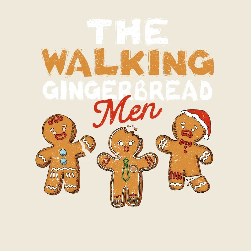 The Walking Gingerbread Men Xmas Cookie Baking