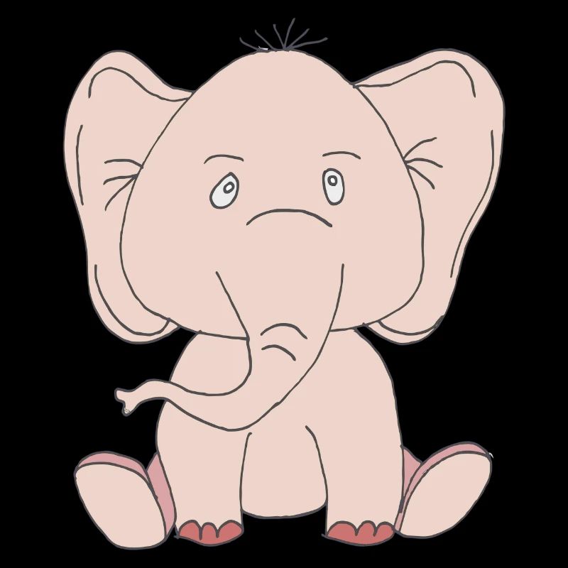 Éléphant Rose